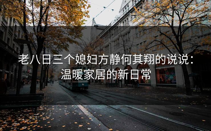 老八日三个媳妇方静何其翔的说说：温暖家居的新日常