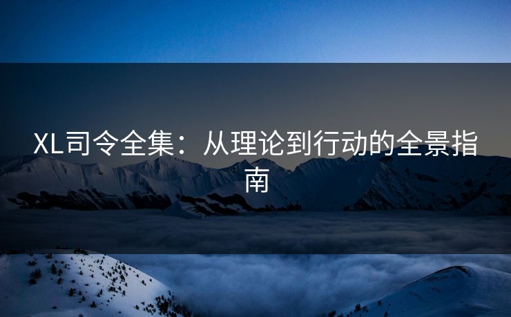XL司令全集：从理论到行动的全景指南