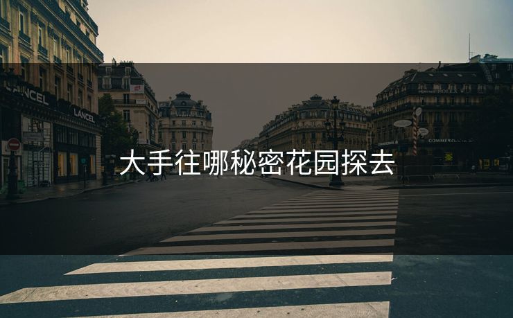 大手往哪秘密花园探去