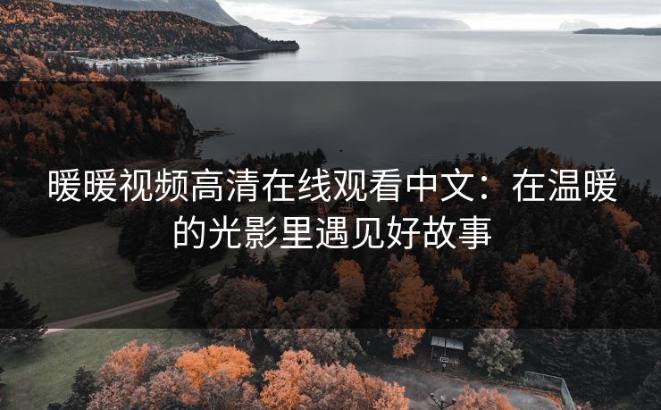 暖暖视频高清在线观看中文：在温暖的光影里遇见好故事